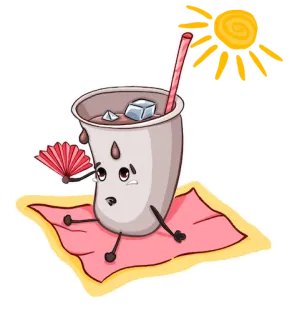 Кофе telegram stickers