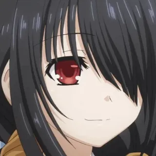 🍷 anime, girl, cartoon, portrait telegram sticker