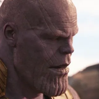 💜 Thanos Avengers marvel, supervillain, thanos, avengers, infinity war telegram sticker