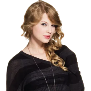 ☺️ Taylor Swift Taylor Swift, chanteuse, célébrité, pop star, musique telegram sticker