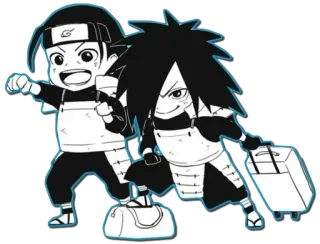 😈 Madara Uchiha Naruto Anime, Mangá, Naruto, Madara Uchiha, Desenho animado, Viagem telegram sticker