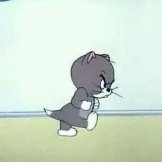 🐭 Kartun, Binatang, Kucing, Marah, Animasi whatsapp sticker