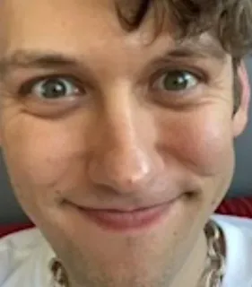 👽 mann, gesicht, porträt, selfie, person telegram sticker
