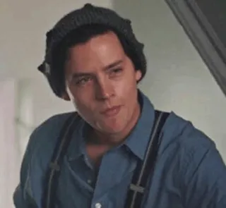 🍑 Jughead Jones Riverdale Jughead Jones, Riverdale, Cole Sprouse, Postać, Serial telegram sticker