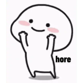 😀 hore cartoon, offensive, cute, character telegram sticker