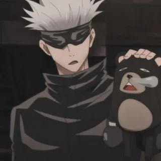 😕 Gojo Satoru Jujutsu Kaisen 动漫, 五条, 五条悟, 咒术回战, 角色 telegram sticker
