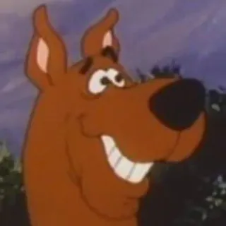 😅 Scooby-Doo cartoon, dog, Scooby-Doo, animation, character telegram sticker