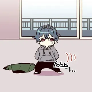 👒 스쓱슥 telegram sticker