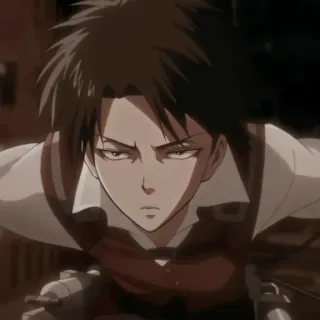 📎 Levi Ackerman Attack on Titan attack on titan, anime, levi ackerman, captain levi, soldier, manga, action, fantasy telegram sticker