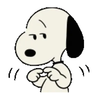 👉 Snoopy Peanuts 狗, 卡通, 史努比, 花生 whatsapp sticker