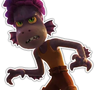 😡 Luca Luca, Disney, Pixar, Cartoon, Figur telegram sticker