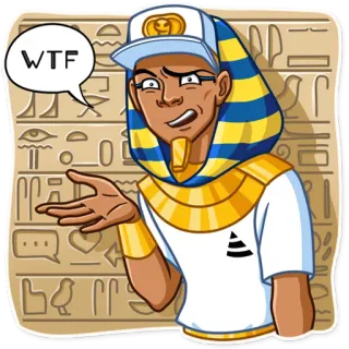 Pharaoh Vadidas telegram stickers