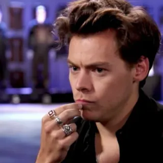 🌿 Harry Styles Harry Styles, Chanteur, Célébrité, Pop star, Musicien, Homme, Personne telegram sticker