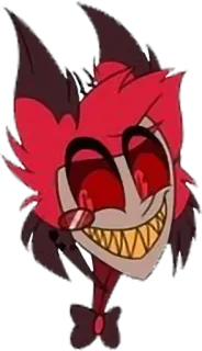 Alastor of Hazbin telegram stickers