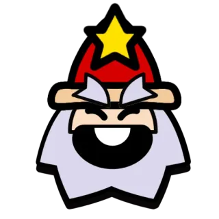 😁 Barley Brawl Stars video game, character, Barley, Brawl Stars, wizard, sticker telegram sticker