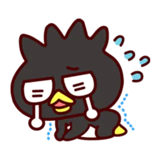 😭 Badtz-Maru Badtz-Maru, Sanrio, penguin, sad, crying telegram sticker