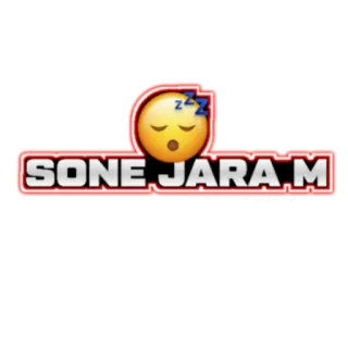 😴 SONE JARA M Emoji, Müde, Traum, zzz telegram sticker
