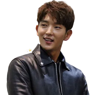 😏 man, korean, actor, celebrity, person, portrait telegram sticker
