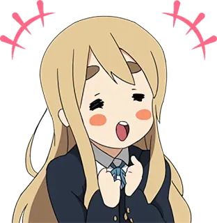 😂 anime, cute, expression, happy, kawaii telegram sticker
