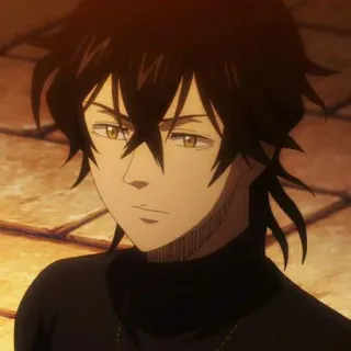 🥑 Yuno Black Clover Anime, Personagem, Mangá, Yuno, Black Clover telegram sticker