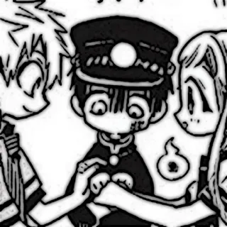🔭 Hanako Toilet-bound Hanako-kun Anime, Manga, Hanako, Toilet-bound Hanako-kun, Japonais telegram sticker