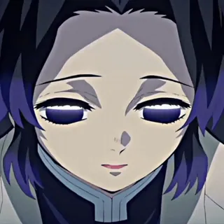💜 Shinobu Kocho Demon Slayer Anime, Demon Slayer, Shinobu Kocho, Manga, Personnage, Violet, Personnage d'anime whatsapp sticker
