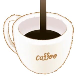 😊 coffee café, taza, bebida, bebida, cafeína whatsapp sticker
