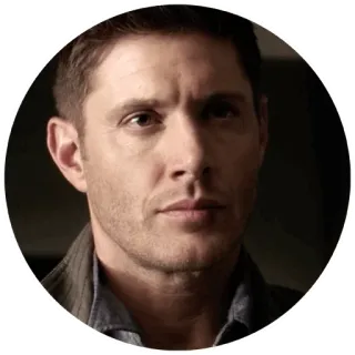 😐 Dean Winchester Supernatural nadprzyrodzone, dean winchester, serial, łowca, potwór telegram sticker