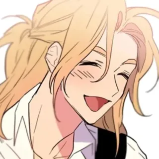 😄 动漫, 卡通, 角色, 微笑, 快乐, 开朗 whatsapp sticker