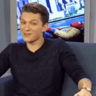 ⚙ Spiderman actor, spiderman, tele whatsapp sticker