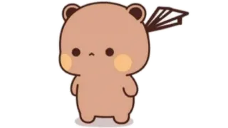 🫖 oso, lindo, dibujos animados telegram sticker