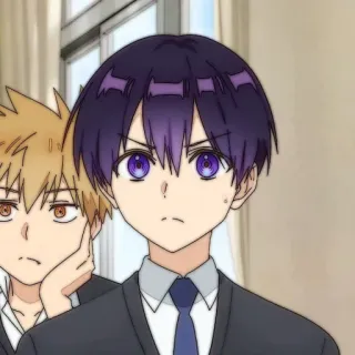 🍪 Anime, Manga, Sekolah, Pelajar, Potret, Karakter telegram sticker