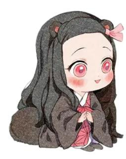 😳 Nezuko Kamado Demon Slayer Anime, Demon Slayer, Nezuko, Nezuko Kamado, Chibi, Carino, Manga telegram sticker