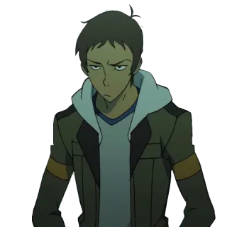 😤 Lance Voltron cartoon, lance, voltron, anime, character, tv show telegram sticker