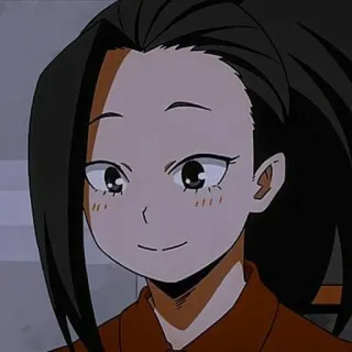 🖤 Momo Yaoyorozu My Hero Academia Anime, Manga, My Hero Academia, Momo Yaoyorozu telegram sticker