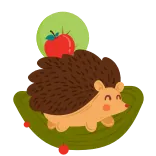 Осень | @Premium_Emojis_Telegram telegram emojis 🦔