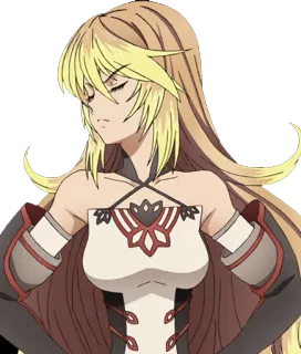 😕 ragazza anime, personaggio, illustrazione, ritratto, cartone animato whatsapp sticker