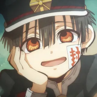💮 Hanako-kun Toilet-bound Hanako-kun Anime, Mangá, Fofo, Hanako-kun, Toilet-Bound Hanako-kun, Personagem de anime, Sticker telegram sticker