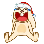 Christmas Bunny @TgEmojis telegram emojis 😂