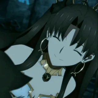 😊 Ishtar Anime, Mujer, Personaje, Ishtar telegram sticker