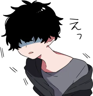 😰 え Anime, Manga, Phim hoạt hình, Biểu cảm, Sốc, Tiếng Nhật, Nghệ thuật, Bản vẽ telegram sticker