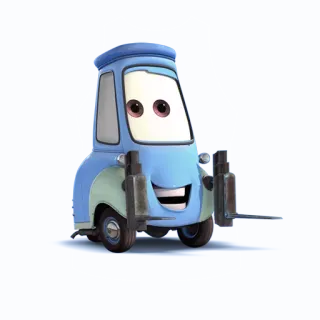 😄 Mater Cars carro, desenho animado, reboque, disney, pixar, animado telegram sticker