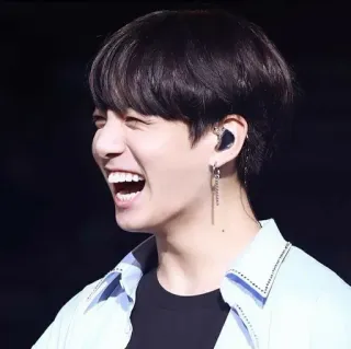😂 Jungkook K-pop, singer, idol, BTS, Jungkook, music telegram sticker