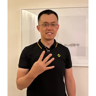 BinanceFUD - #No4 whatsapp stickers