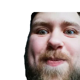 😅 Gesicht, Mann, Porträt, Selfie, Meme telegram sticker