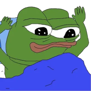 🙂 Pepe the Frog ペペ, カエル, ミーム, 漫画 telegram sticker