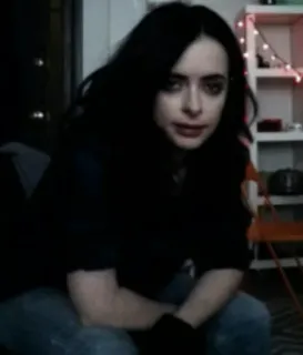 🥀 Jessica Jones jessica jones, super-héros, marvel, série tv, kristen ritter telegram sticker