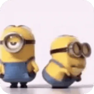 ๐ Minions Despicable Me minions, animation, despicable me, cartoon, funny, yellow, cute telegram sticker