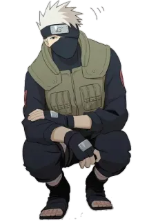 🤨 Kakashi Hatake Naruto Anime, Kakashi, Naruto, Ninja, Charakter, Manga whatsapp sticker