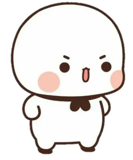 🦋 süß, wütend, Cartoon, Sticker, kawaii, Figur telegram sticker